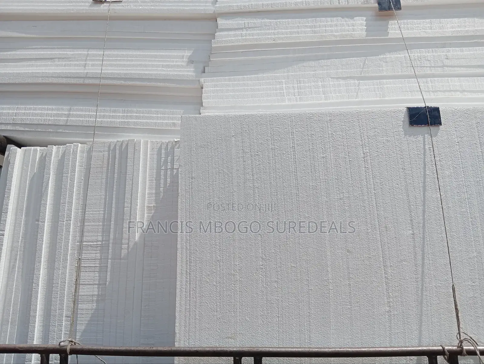 Solid Styfoam 4ft by 4ft Sheets