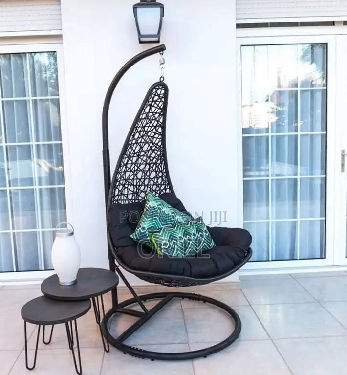 Home Office Swing Chair : Rattan Hanging Swing Chair