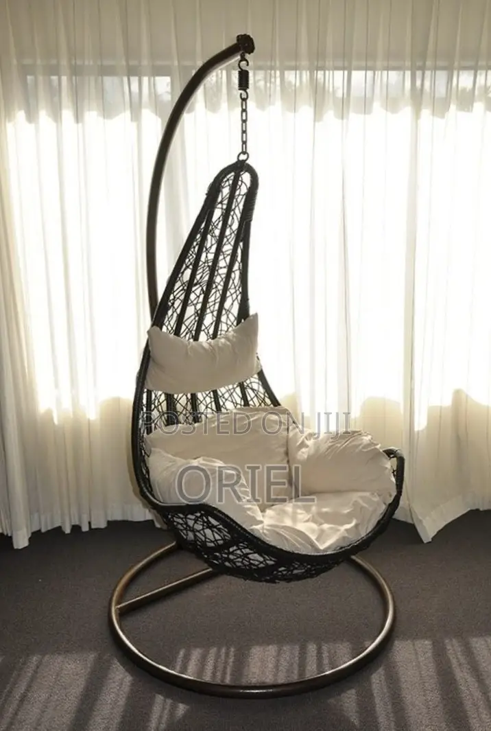 Home Office Swing Chair : Rattan Hanging Swing Chair