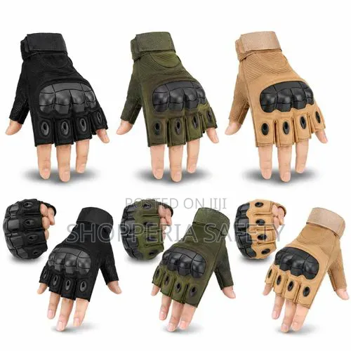 Black Tactical Gloves