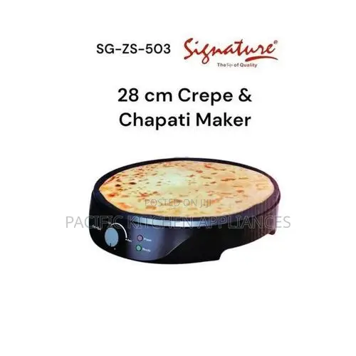 Signature 28cm Electric Crepe and Chapati Maker