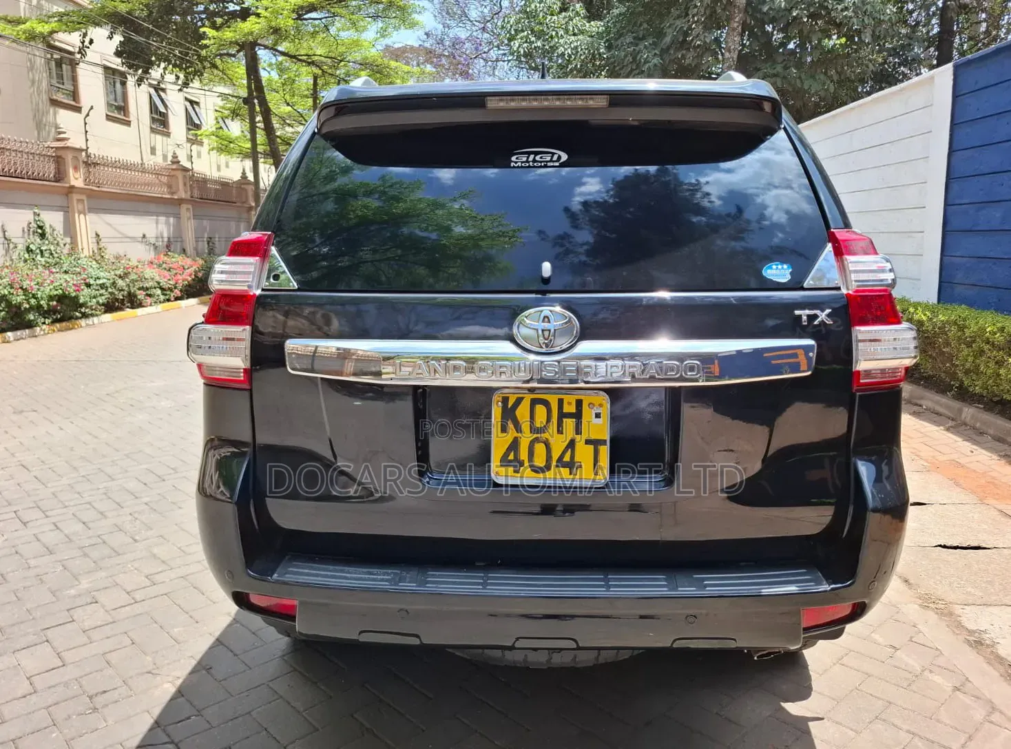 Toyota Land Cruiser Prado 2017 Black