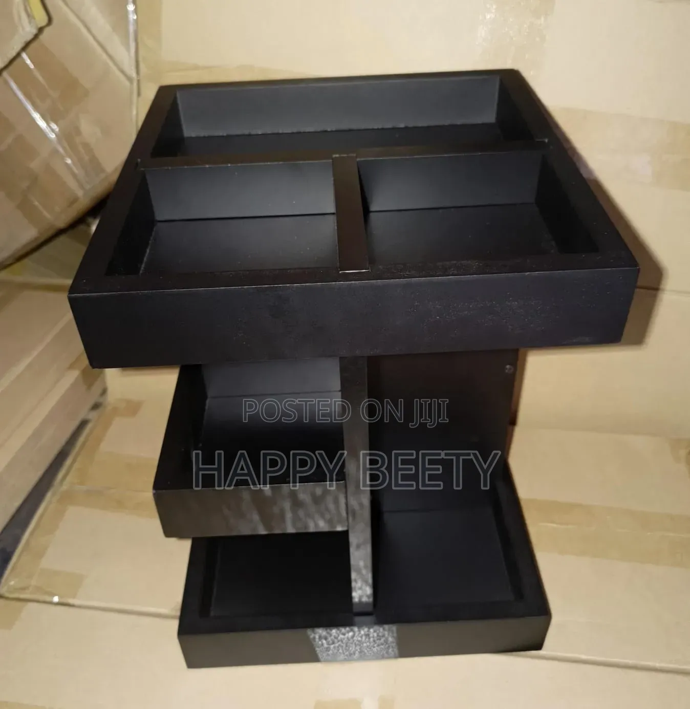 *3-Tier Rotating Wooden Makeup/Cosmetics/Perfume Organizer*