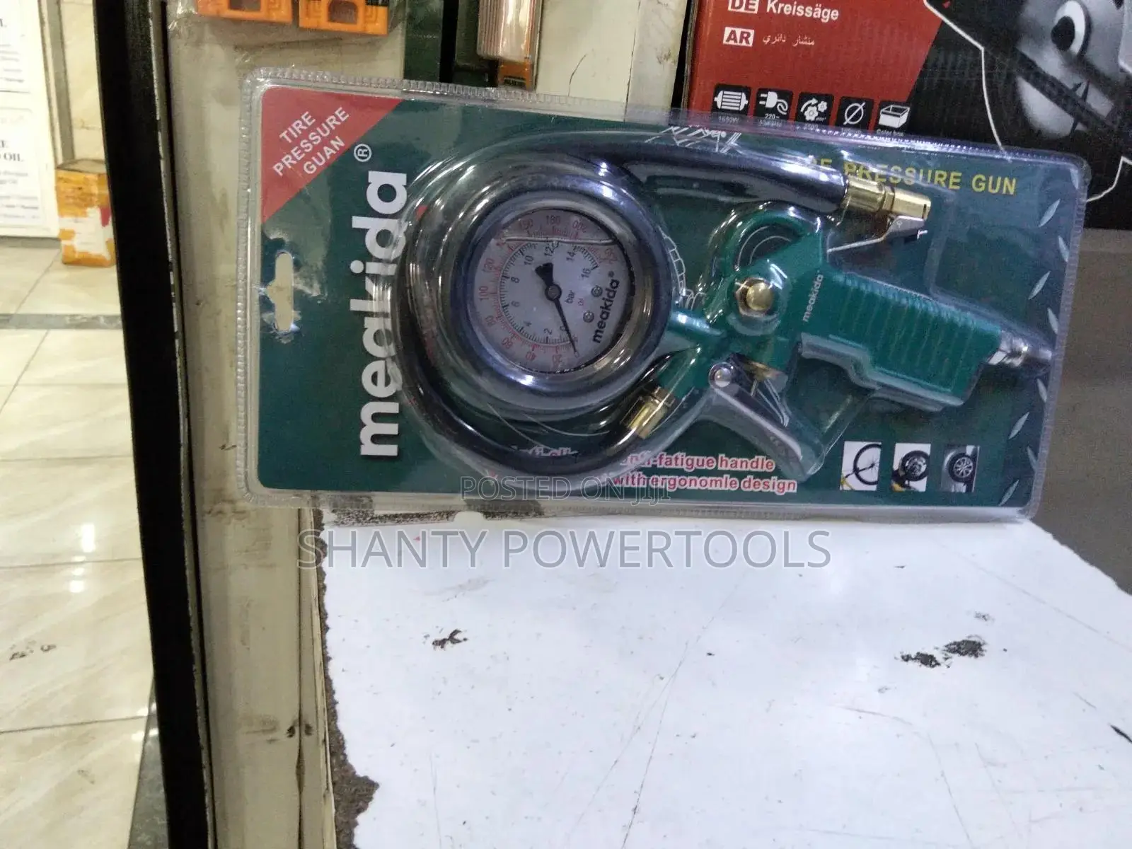 Meakida Pressure Inflator Gun