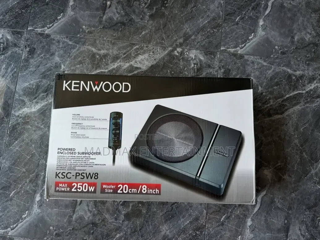 Kenwood KSC-Psw8 Powered Underseat Subwoofer