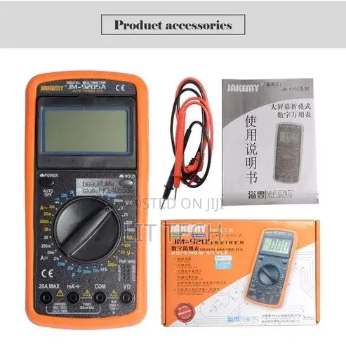 Jakemy JM-9205A Is a 31⁄2-Digit Handheld Digital Multimeter