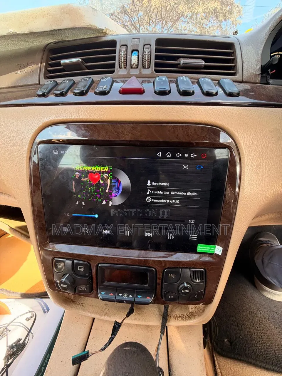 Mercedes Benz S-Class W22 1998-2005 Head Unit Upgrade Android Radio