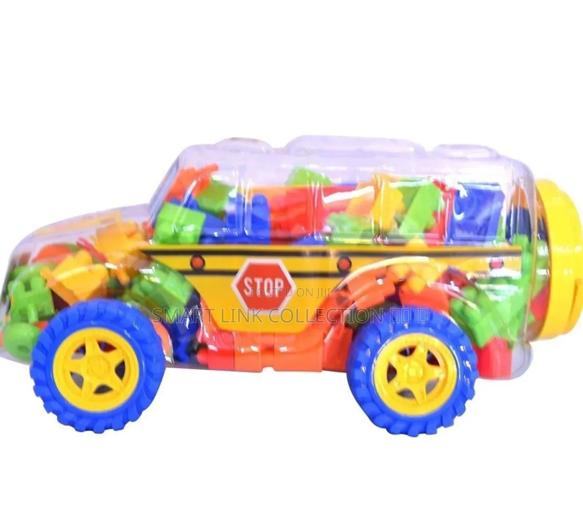 2 in 1 Car-Shaped Educational Building
