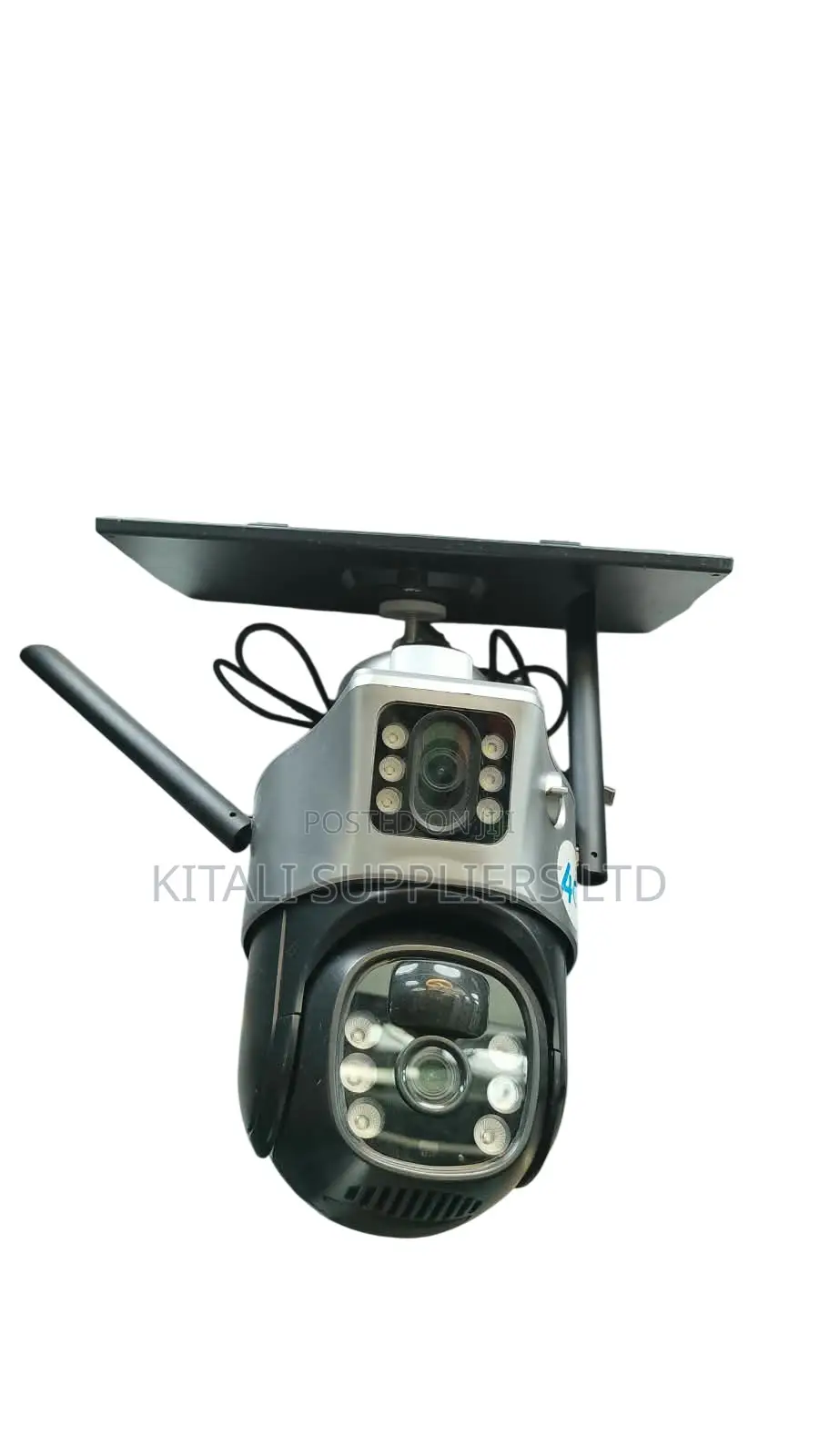 V380 Pro 4G / WiFi Dual Lens Solar PTZ Security Camera