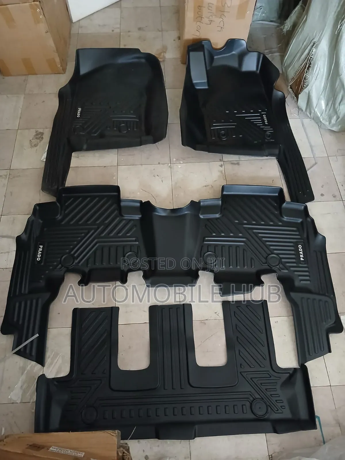 • Custom Fit Toyota Prado 150 5D TPE Floor Mats (Full Set)