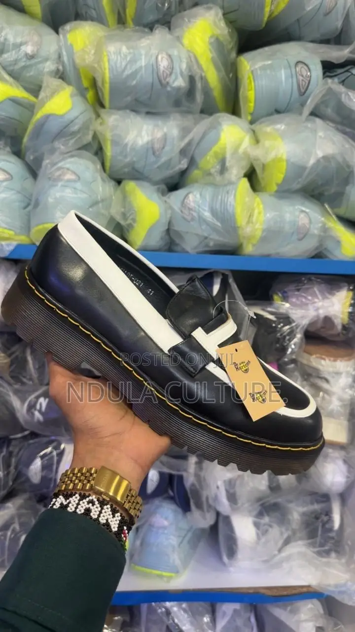 Dr Martens Two Tone Penny Loafers