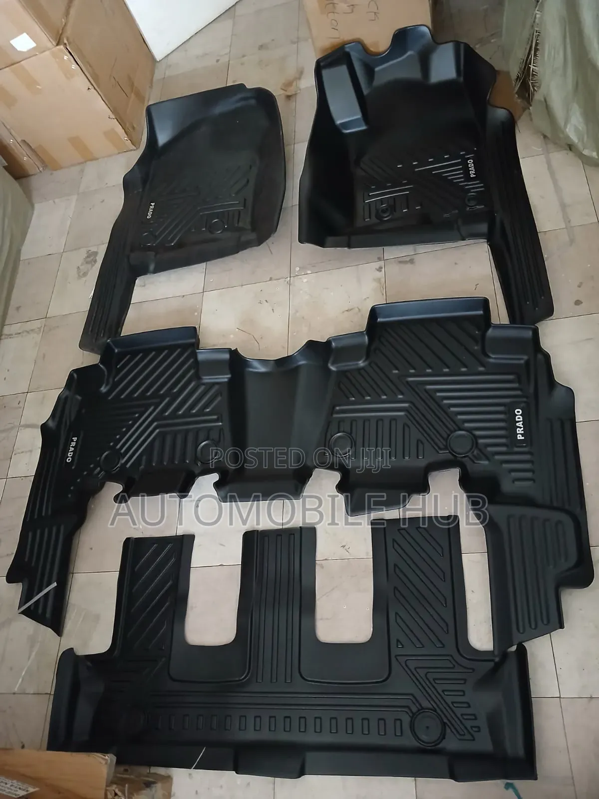 • Custom Fit Toyota Prado 150 5D TPE Floor Mats (Full Set)