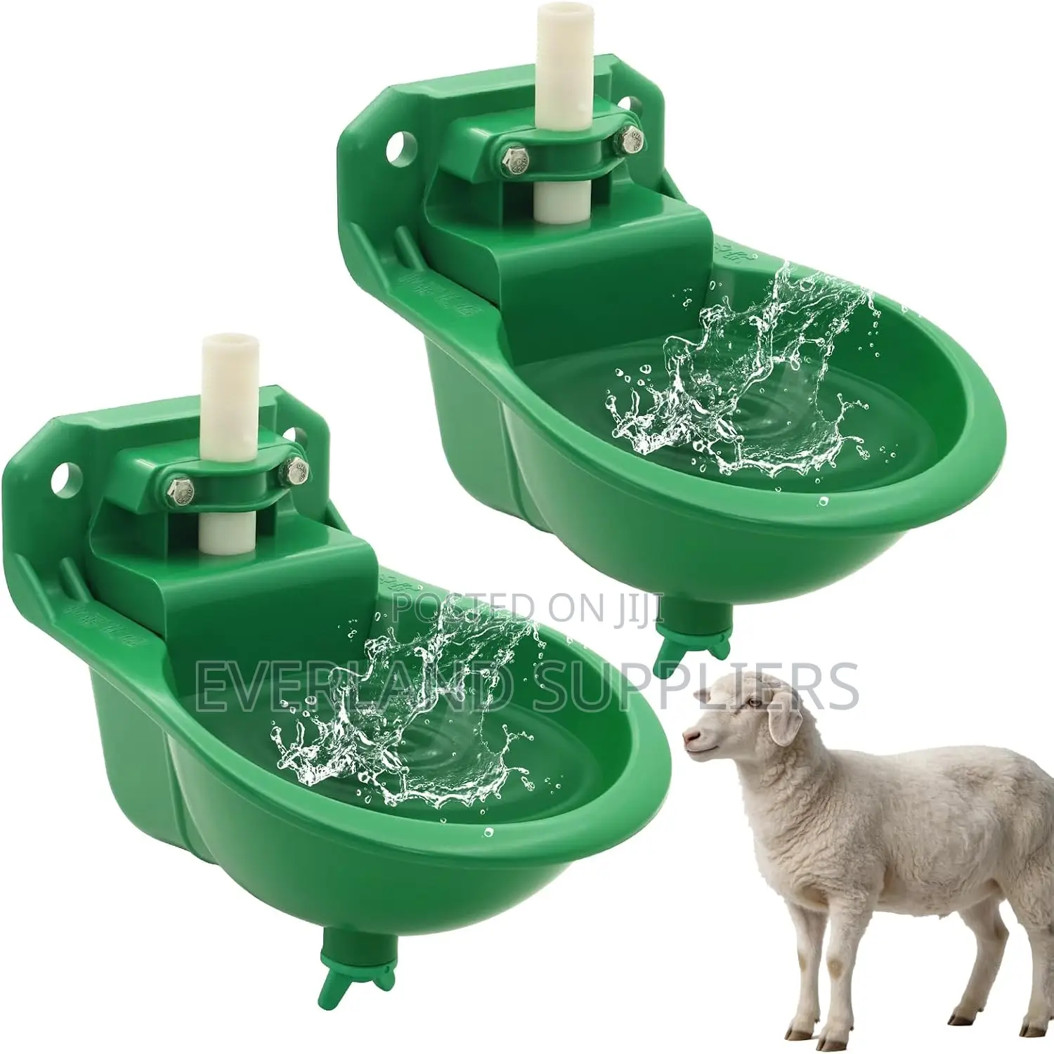Goats Nose Push Drinker - Plastic