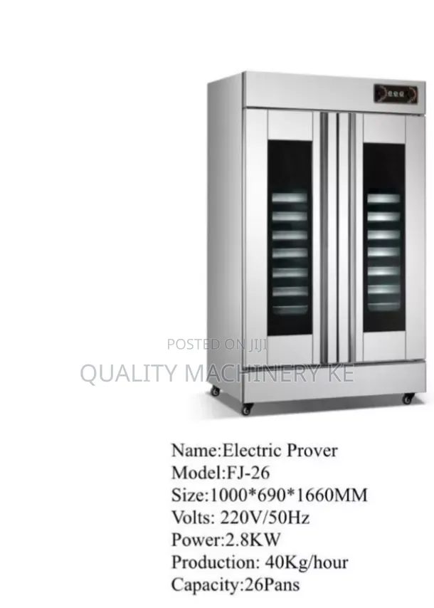 Long Lasting High Standard 26pans Electric Prover