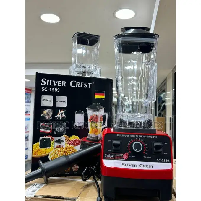 SILVER CREST 2 in 1 Heavy Duty Commercial Blender