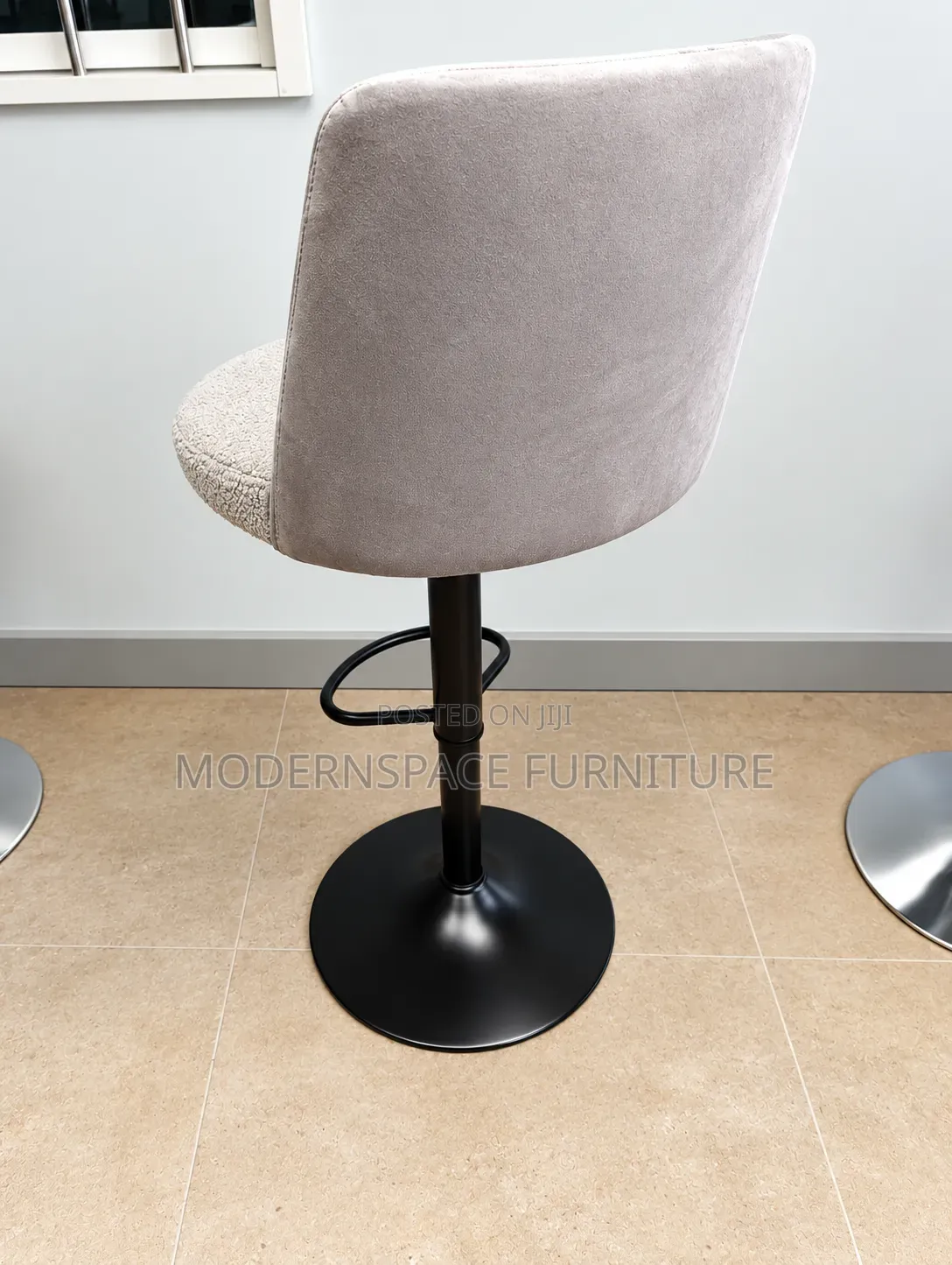 Modern Velvet Bar Stool