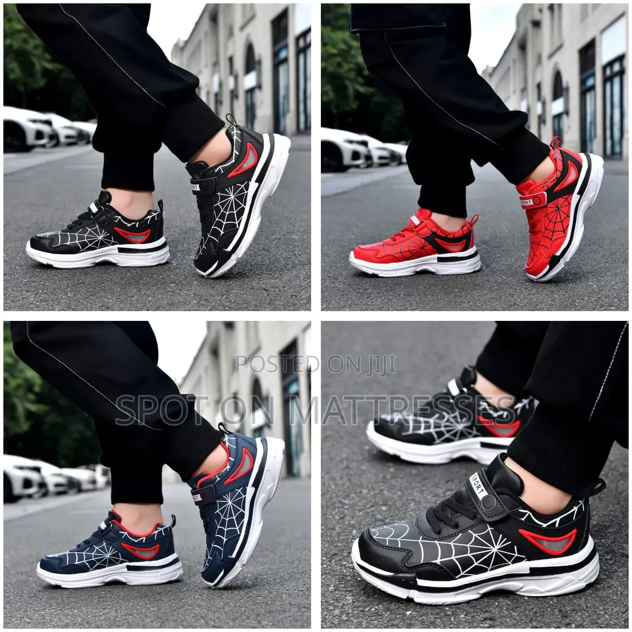 Quality  Boys Spiderman Shoes. Sizes 26-38. Countrywide Delivery!