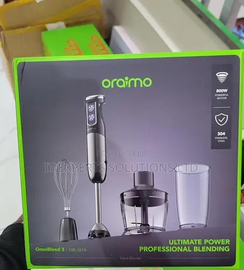 Oraimo OmniBlend 3 OBL-561A 800W 6-in-1 Rapid Blending Hand Blender