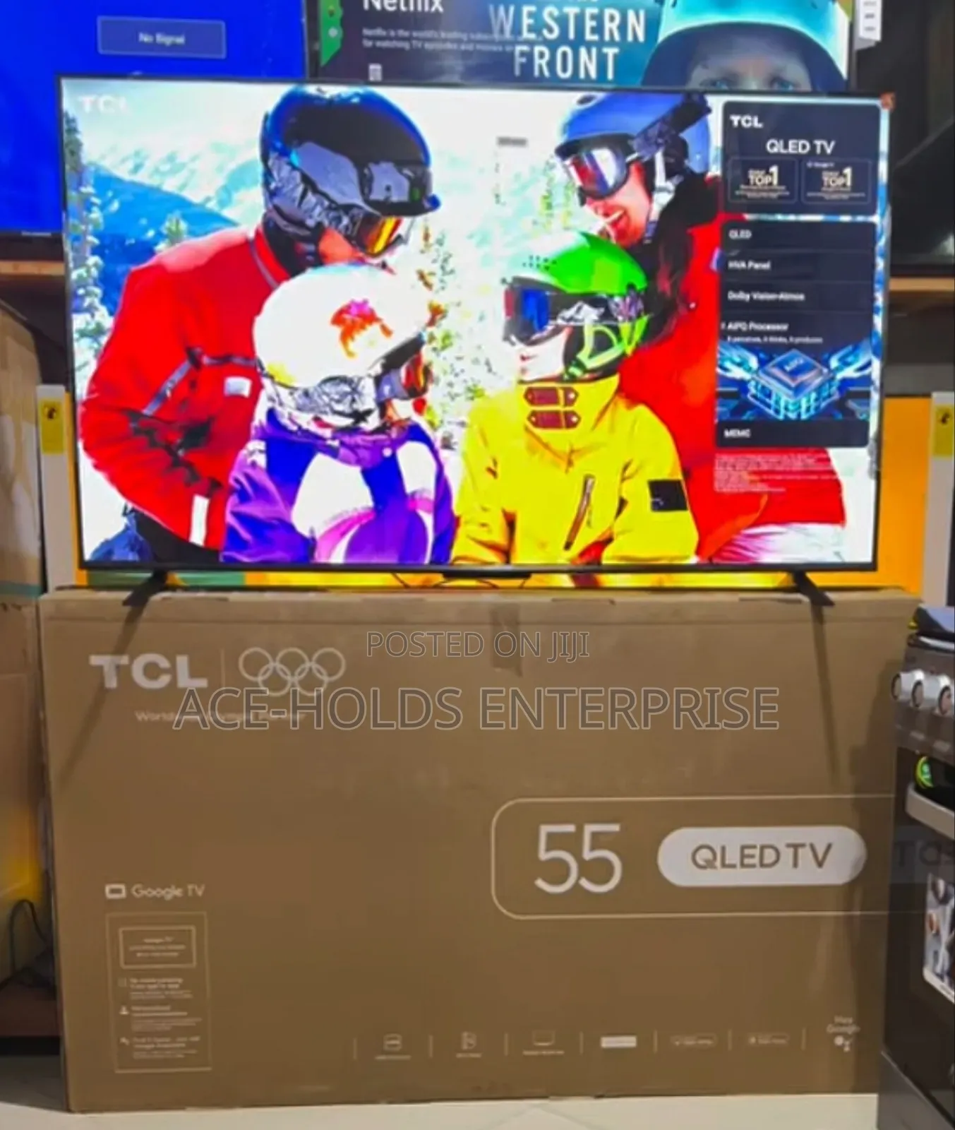 TCL 55t6c 55-Inch Qled 4k Smart Google TV - 4k Resolution
