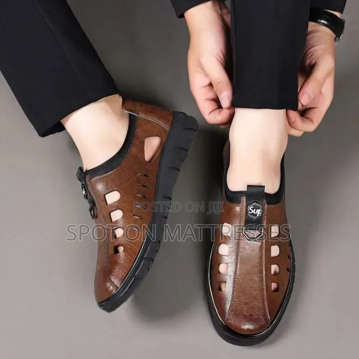 Men Breathable Sandals. Sizes 39-44 Black/Brown. Countrywide Delivery.