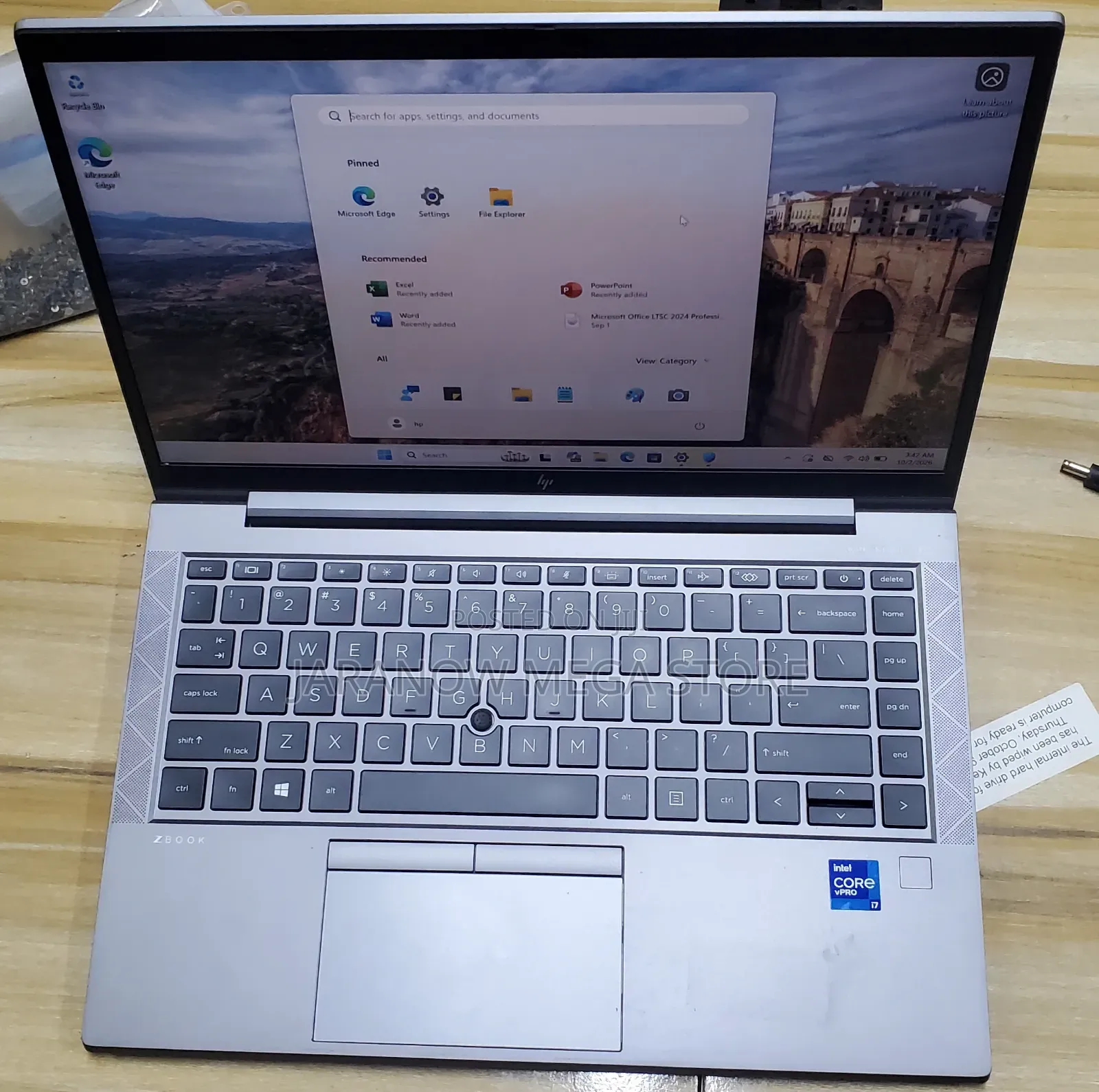 Laptop HP ZBook Firefly G8 16GB Intel Core i7 SSD 512GB