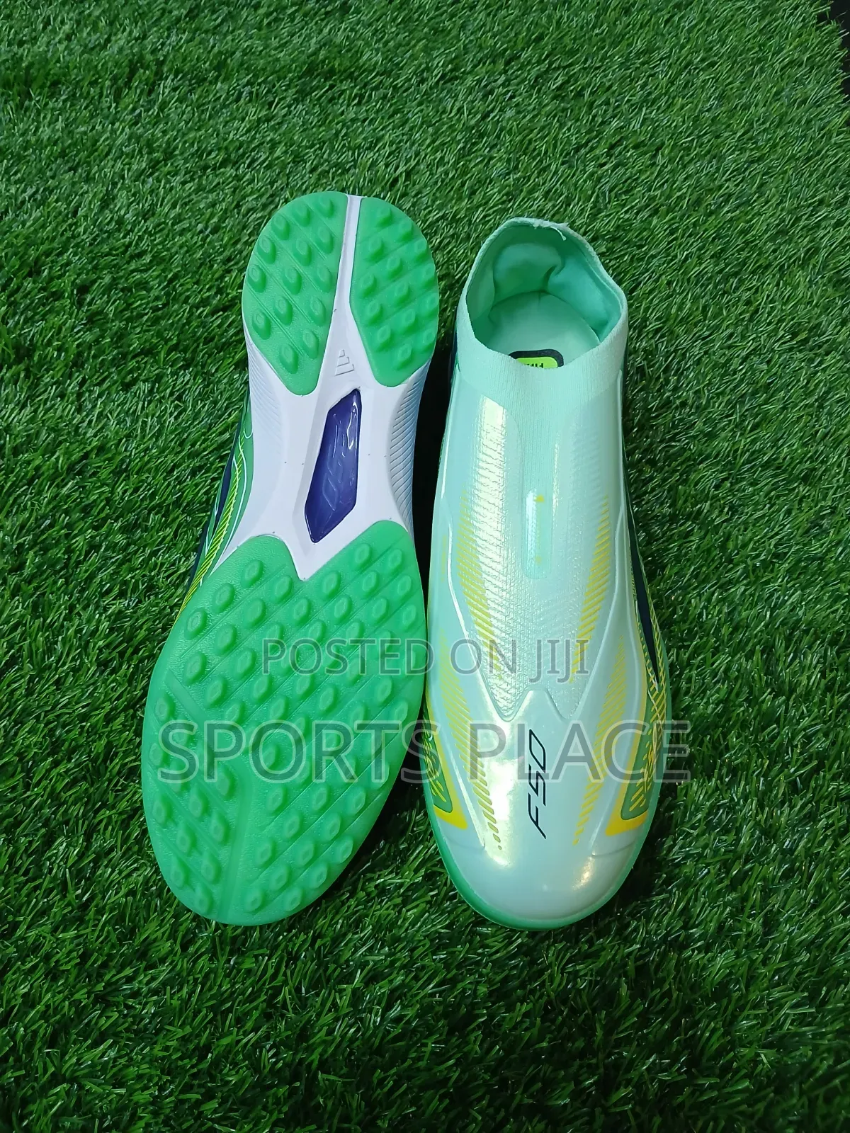 F50 World Cup Edition Laceless Turf Football Shoes