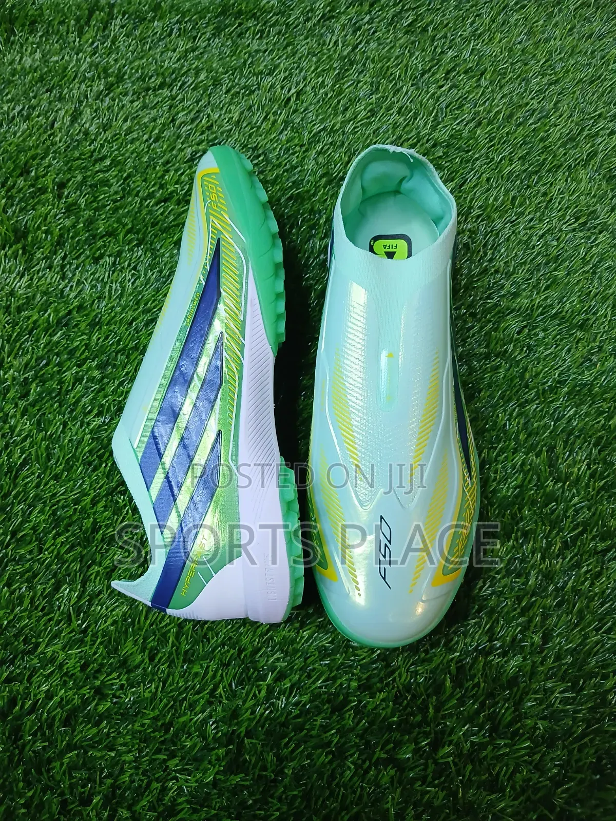 F50 World Cup Edition Laceless Turf Football Shoes