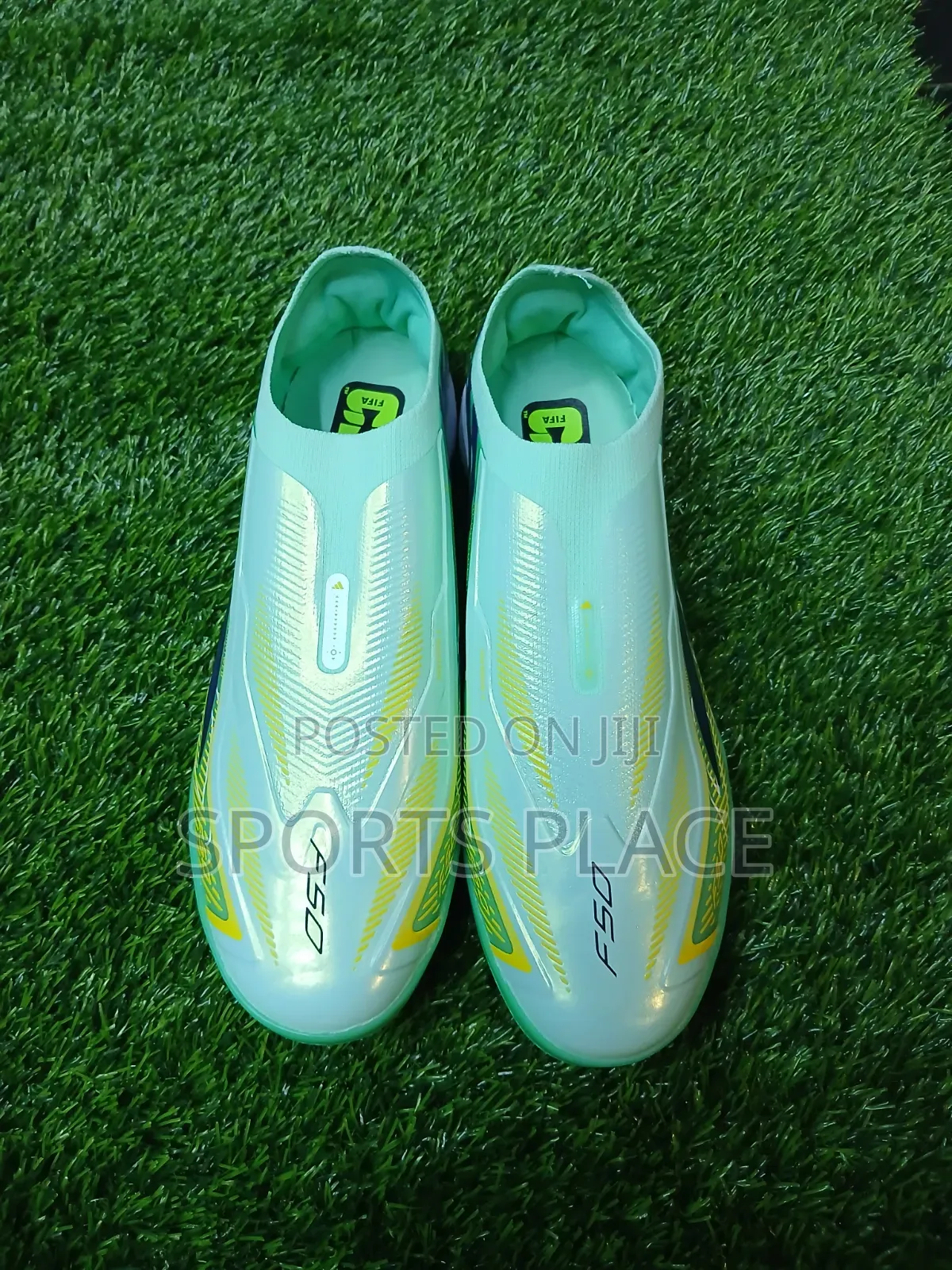 F50 World Cup Edition Laceless Turf Football Shoes
