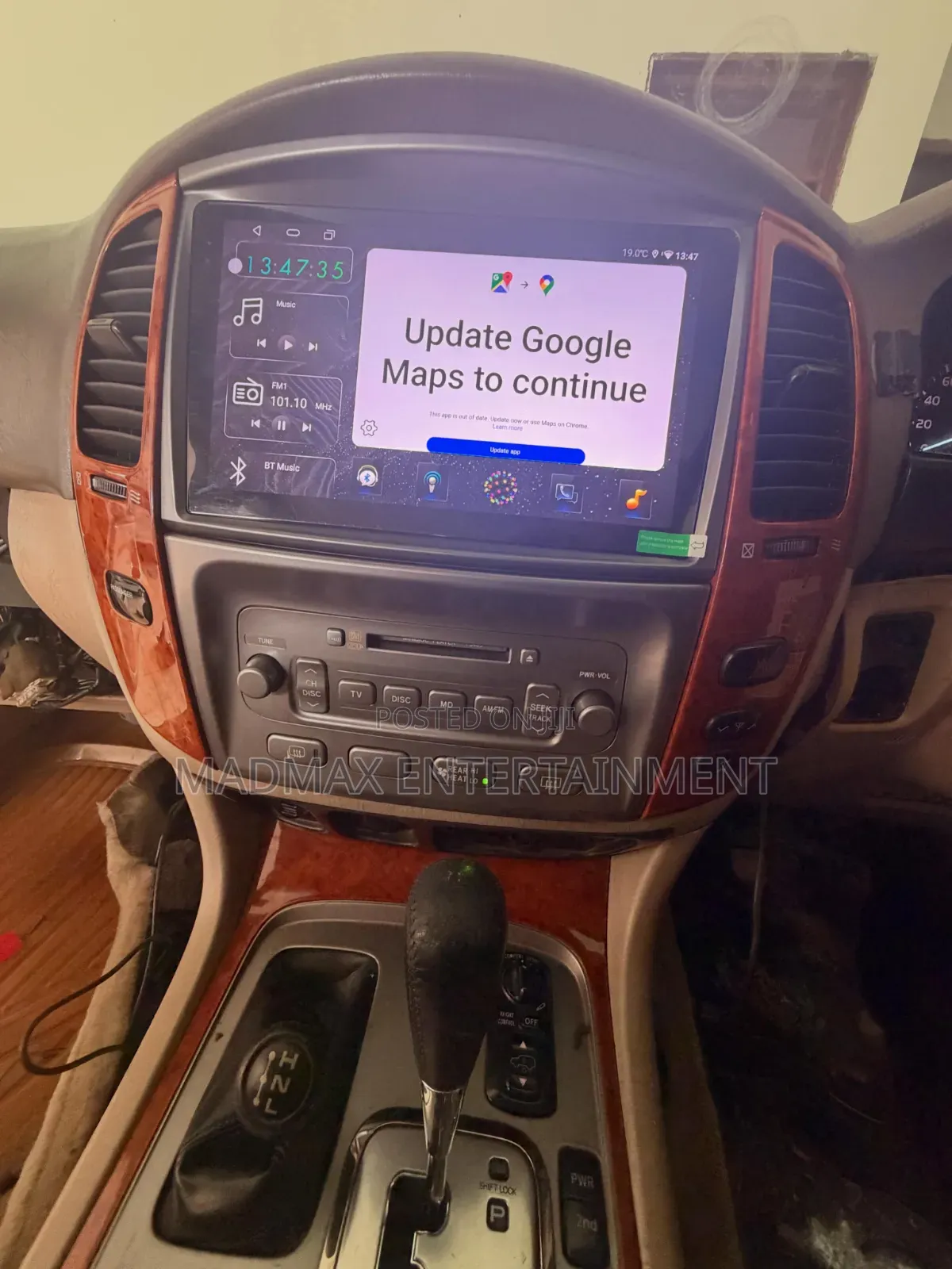 Toyota LandCruiser Cygnus/Lexus Lx470 Head Unit Upgrade Android Radio