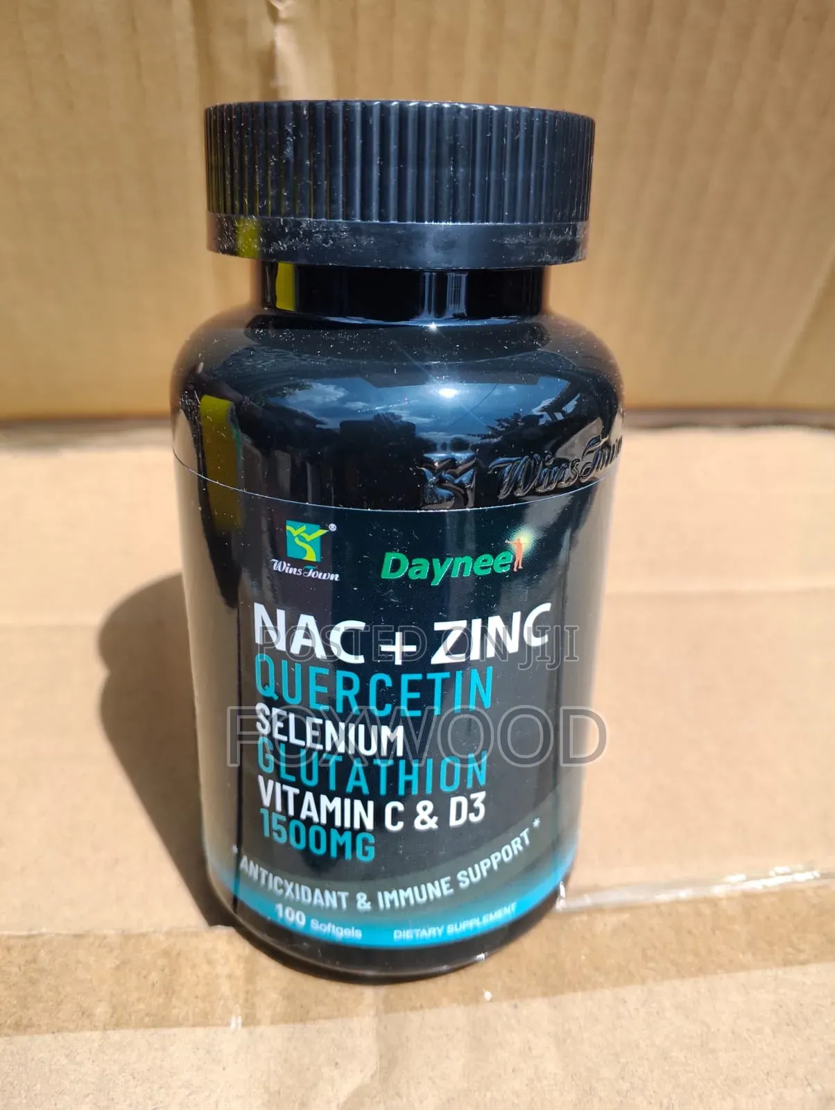 NAC + Zinc Quercetin Selenium Glutathione Vitamin C & D3 1500mg