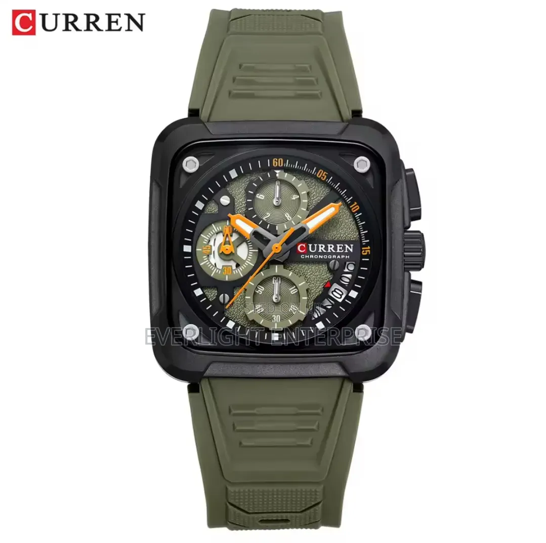 Curren 8481 Men Square Watch
