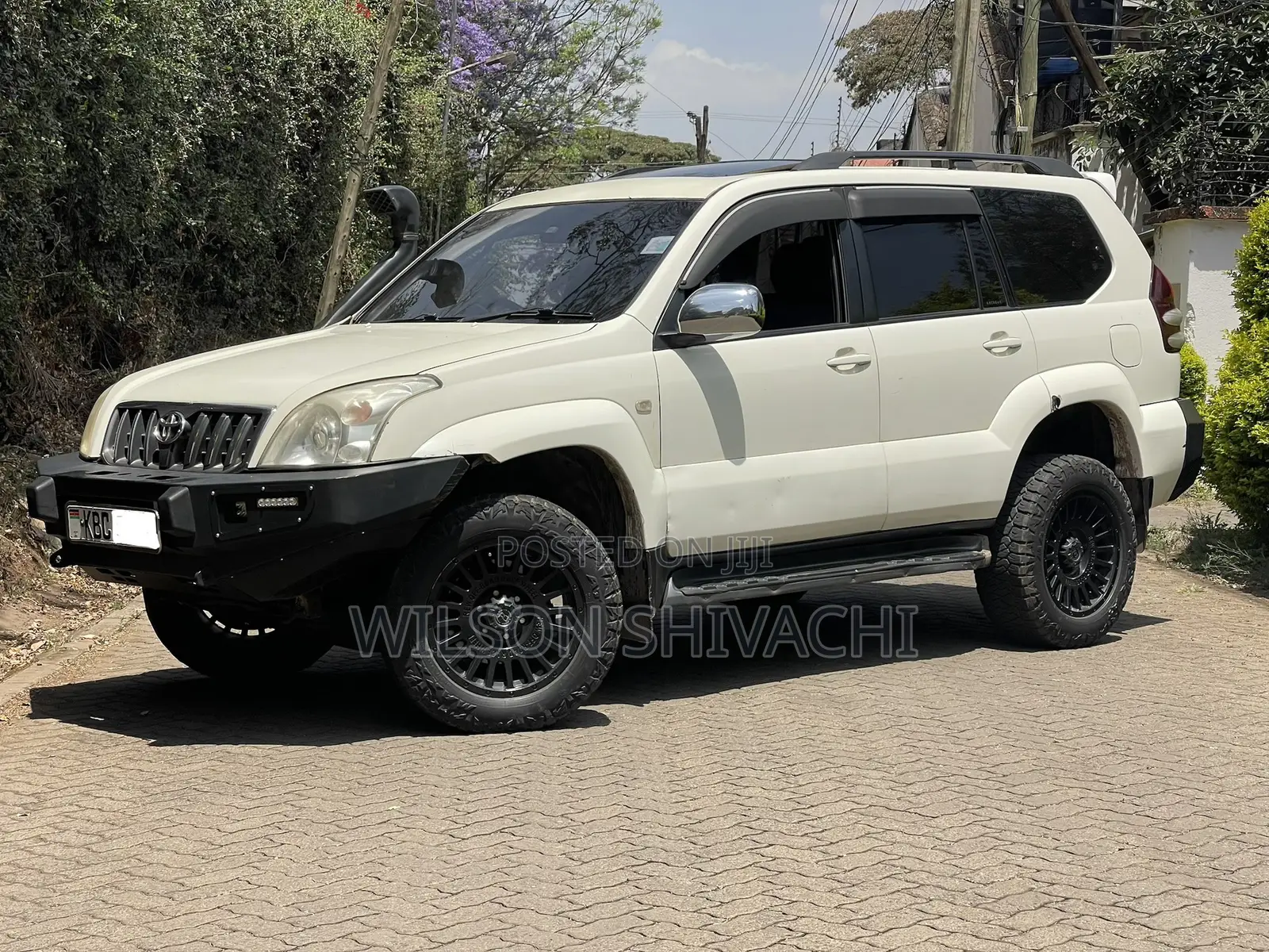 Toyota Land Cruiser Prado 2008 White