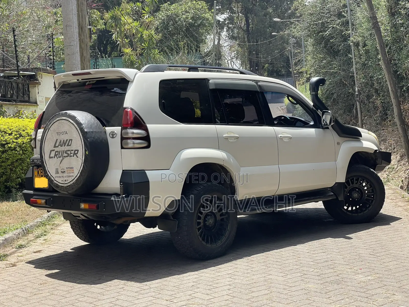 Toyota Land Cruiser Prado 2008 White