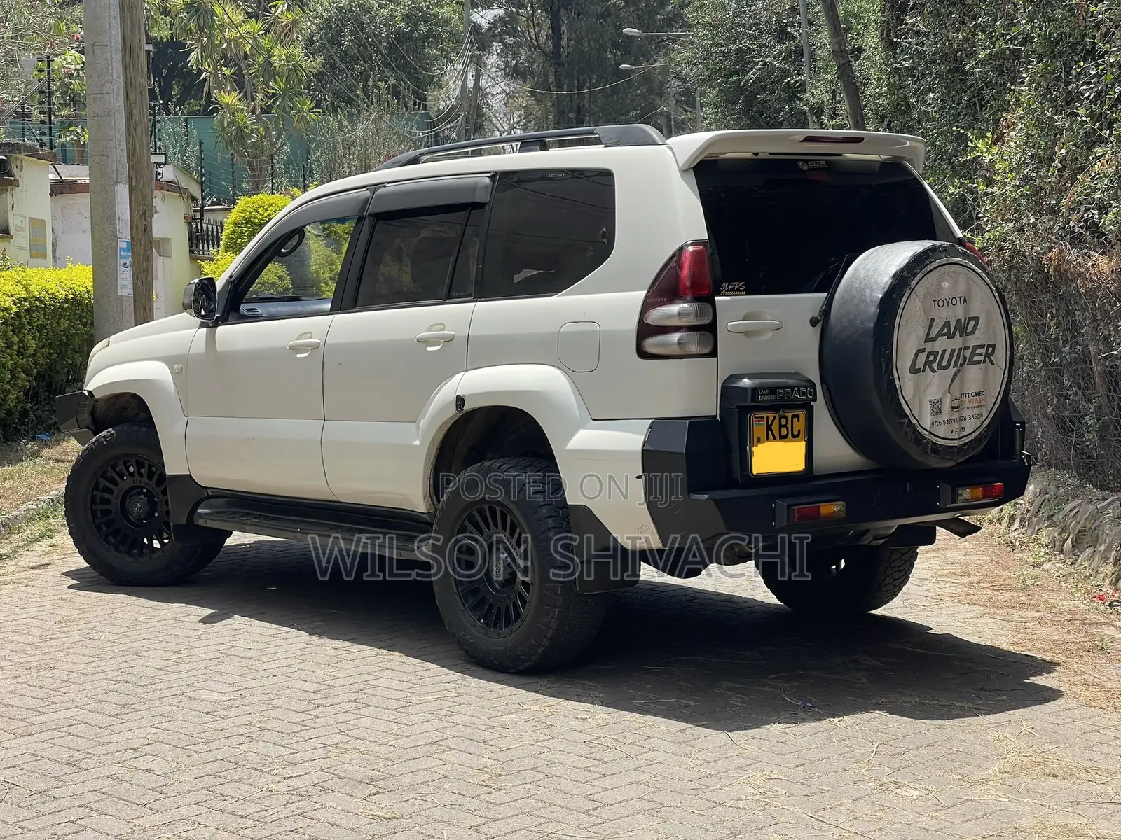Toyota Land Cruiser Prado 2008 White