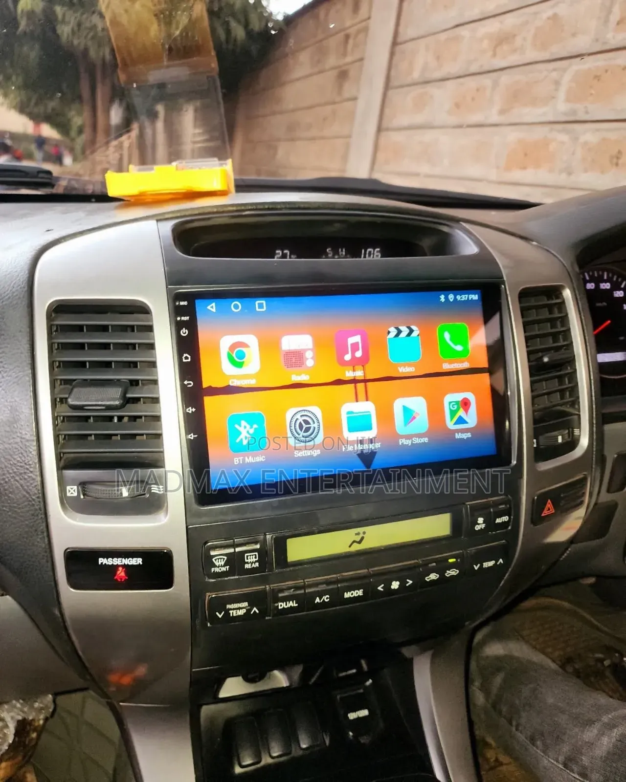 Toyota Land Cruiser J120 Head Unit Upgrade Android Radio Receiver