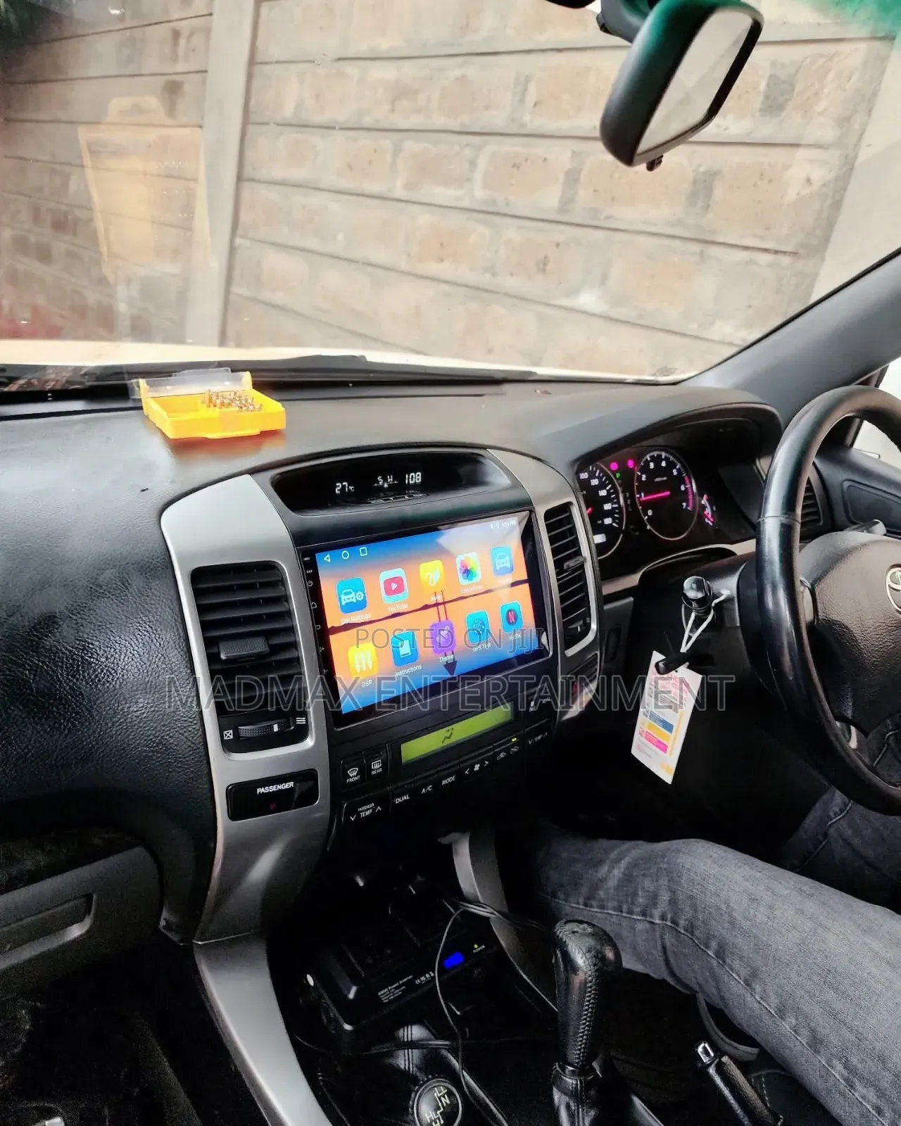 Toyota Land Cruiser J120 Head Unit Upgrade Android Radio Receiver