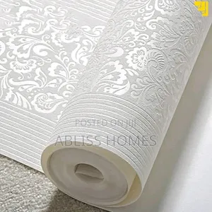 Embossed Striped Wallpaper