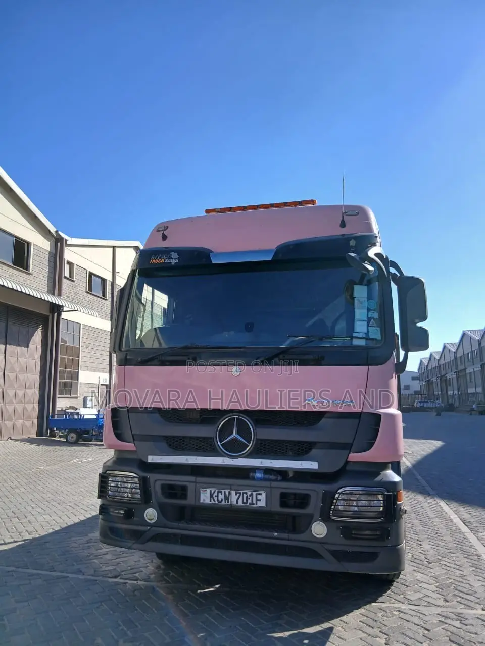 Flatbed Trailer Available for Your Heavy Cargo Transport