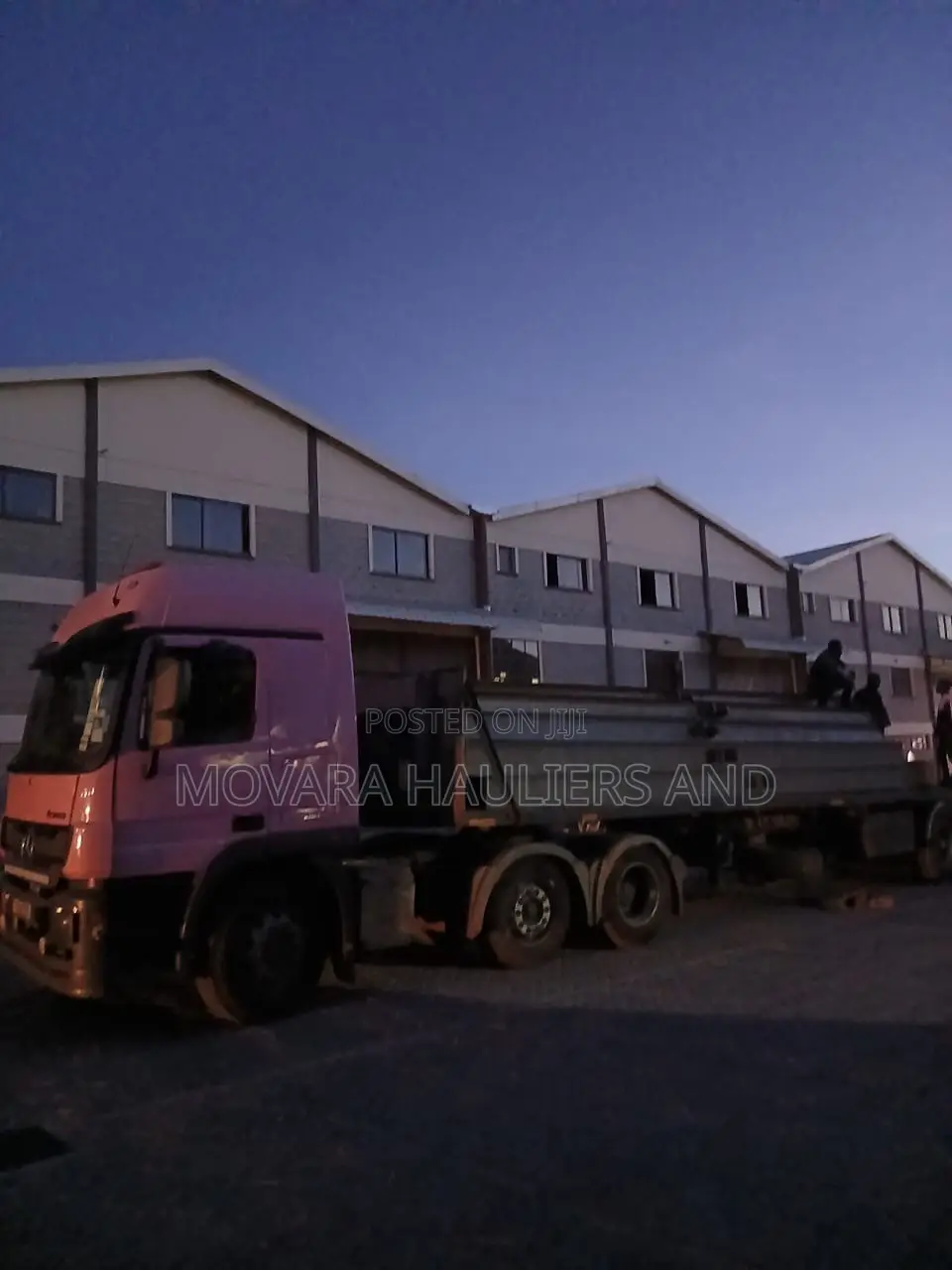 Flatbed Trailer Available for Your Heavy Cargo Transport