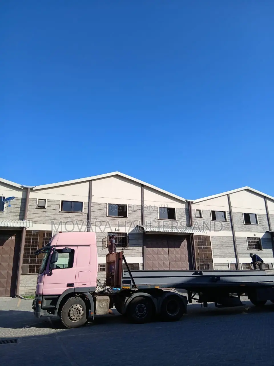 Flatbed Trailer Available for Your Heavy Cargo Transport