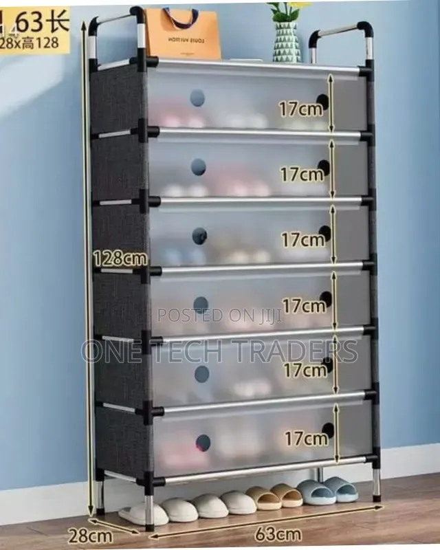 Enclosed Shoerack 7tier