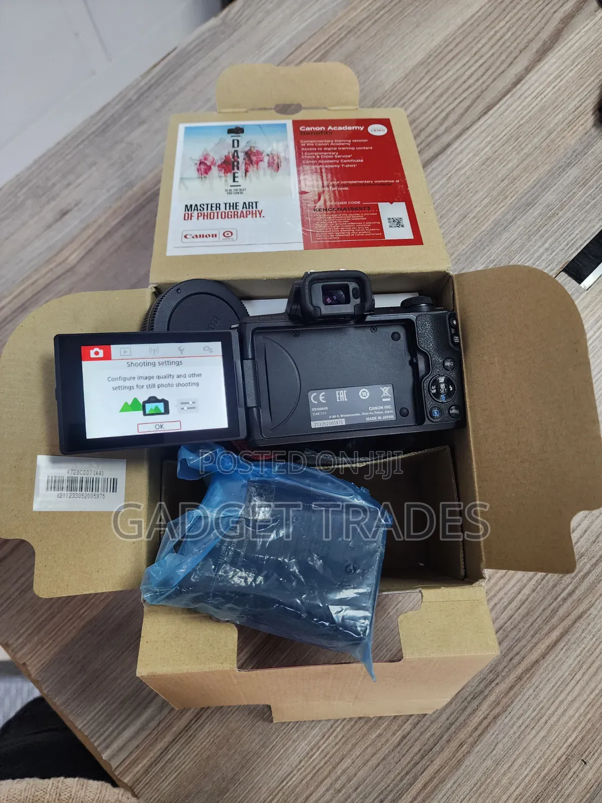 Canon EOS M50 Mark II Mirrorless Digital Camera With 15-45mm (EX U.S)