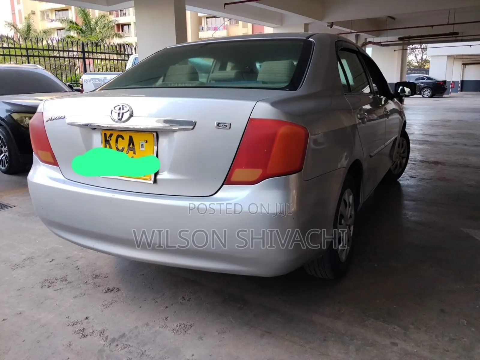 Toyota Axio 2007 Silver