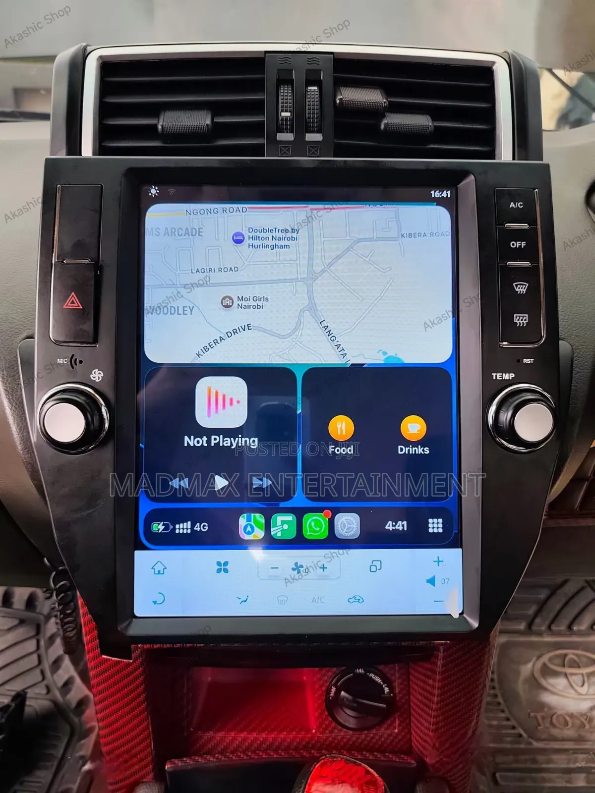Toyota Prado 2014-2017 Tesla Android Radio Receiver