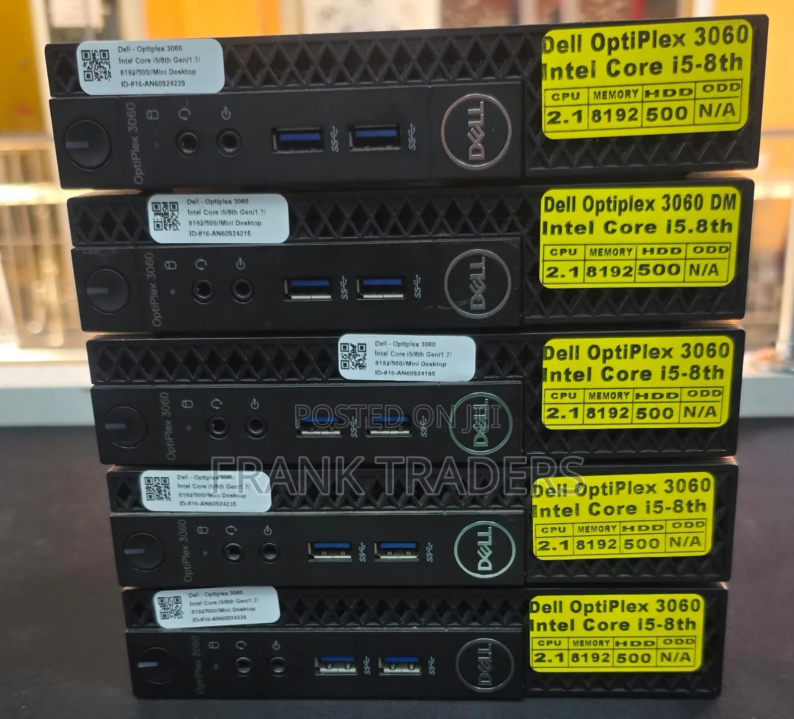 Desktop Computer Dell OptiPlex 3060 8GB Intel Core i5 HDD 500GB