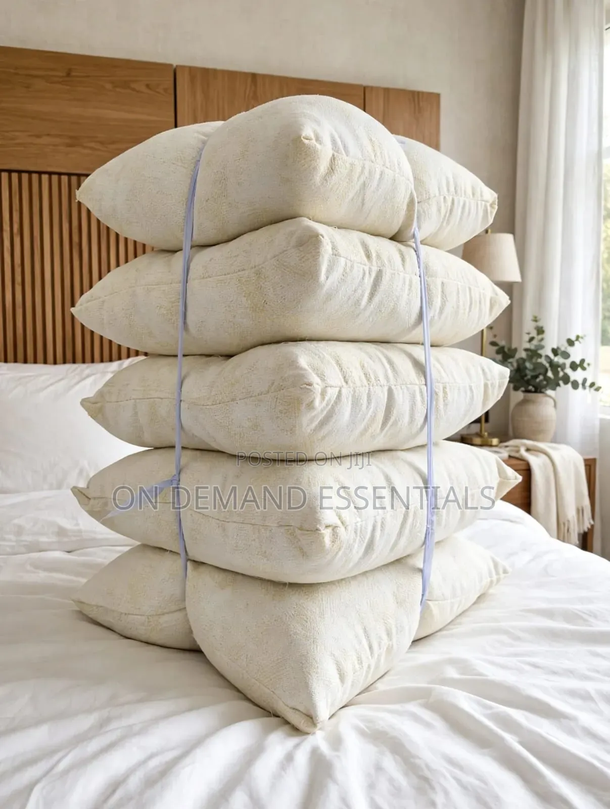 Throw Pillows With Quality Fibre With Zipper Set of 5pcs