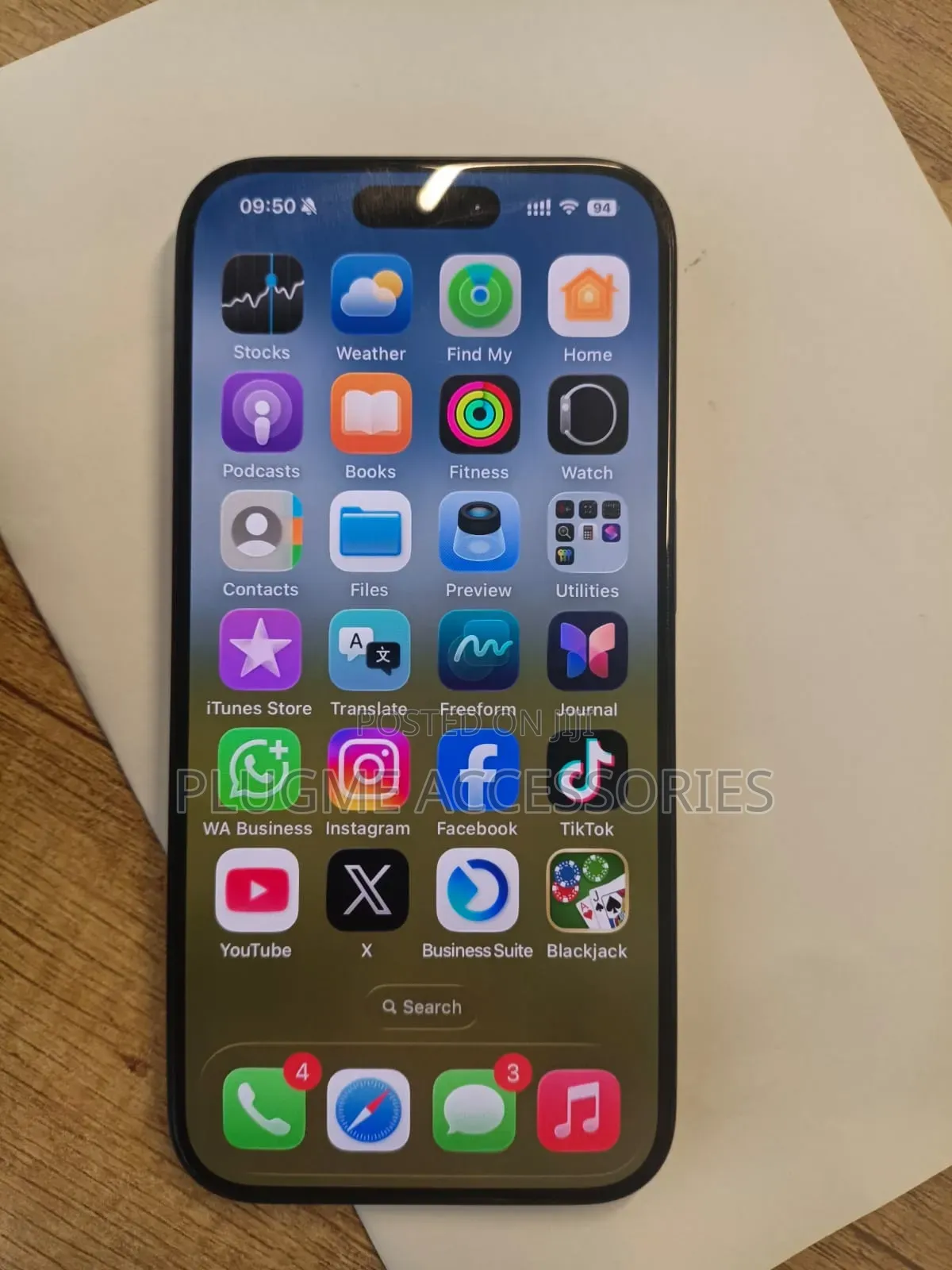Apple iPhone 15 Pro 128 GB Black