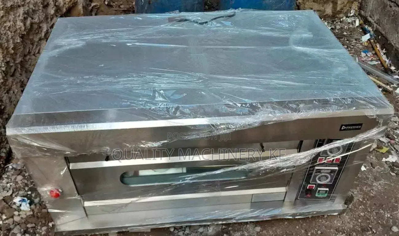 Durable Stainless Steel 1deck 2trays Premier Commercial Electric Oven