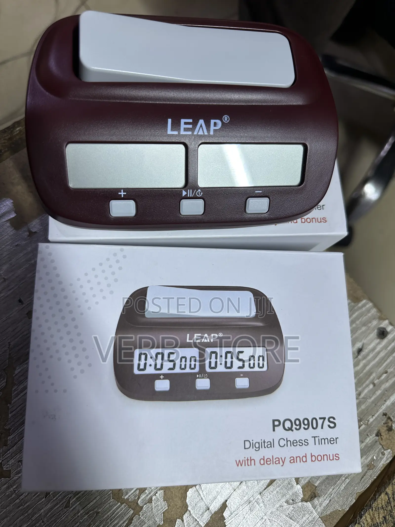 Leap Digital Chess Timer With Delay and Bonus