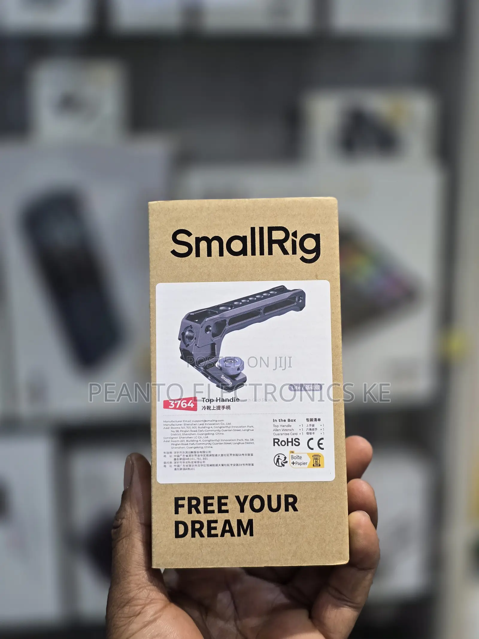 SmallRig Top Handle With Shoe Mount (Lite)